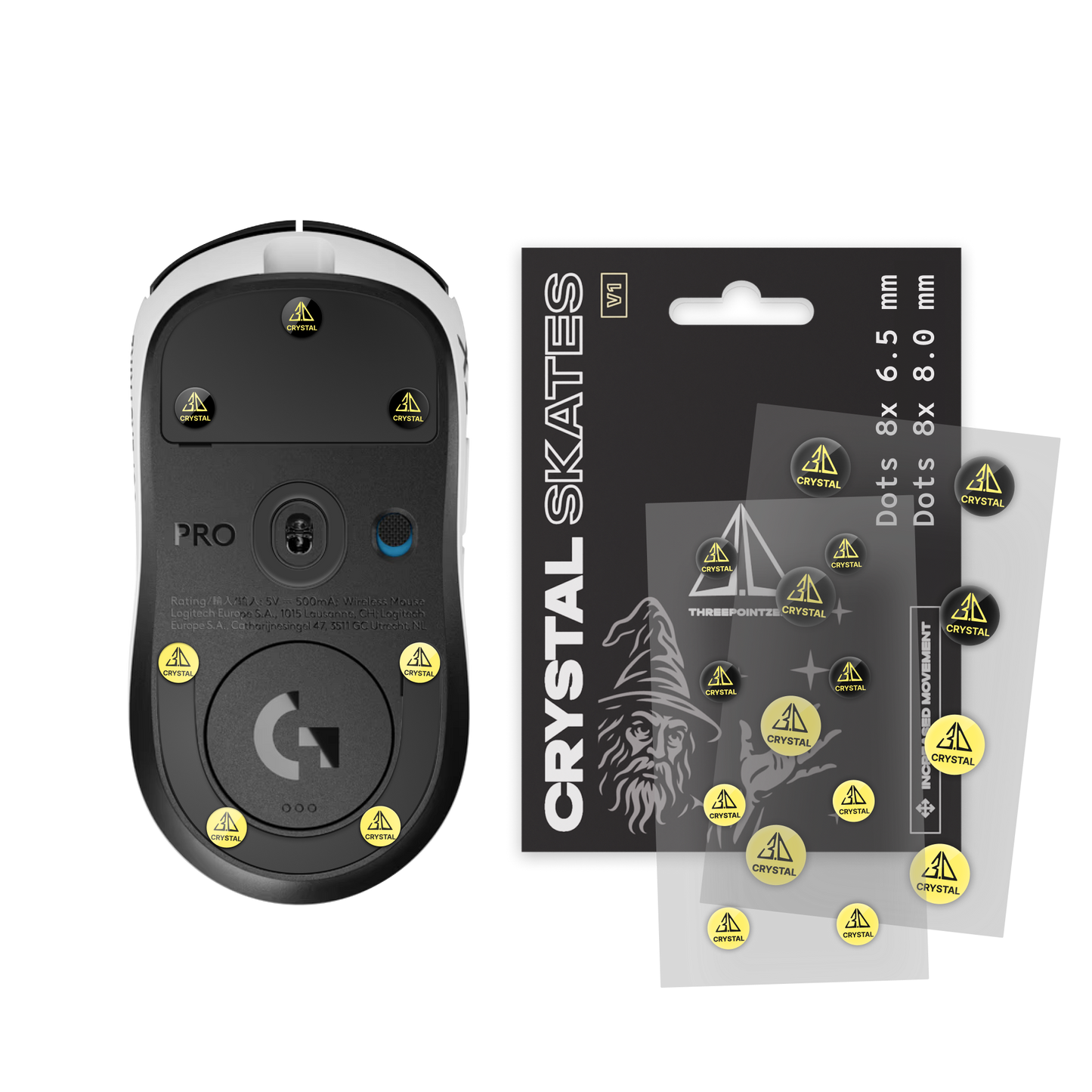 PRE-ORDER Crystal Skates - Universal Dots