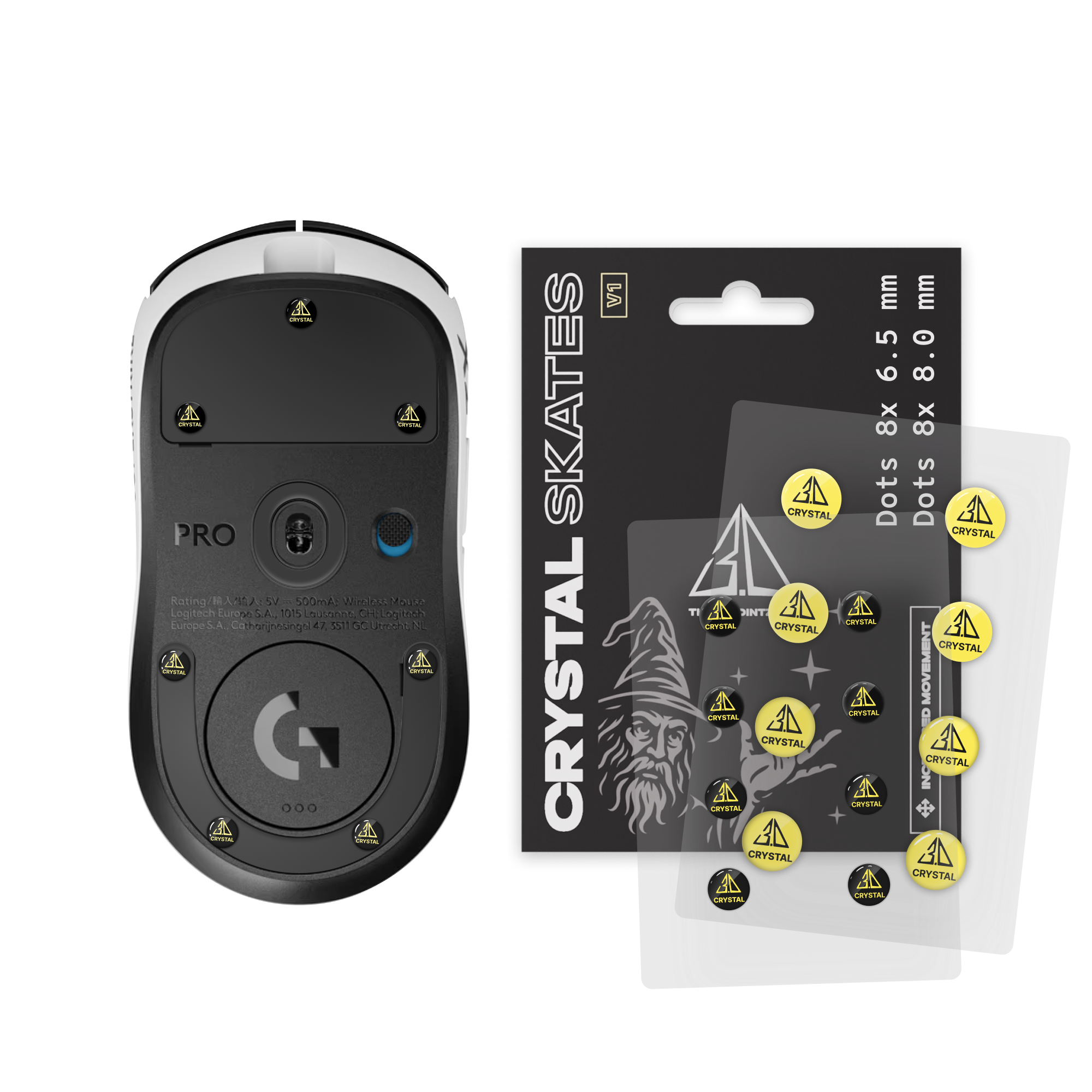 Crystal Skates - Universal Dots