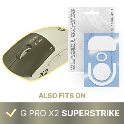 Glacier Skates - Logitech G Pro X Superlight 2 & X2 Superstrike